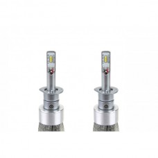 H1 12/36V RS+ - Slim Series- 50W - Luxeon ZES 6X4W-6000K-3500LM (Με Ψύκτρα Λεπίδες-Φτερού) (2 τεμ.)