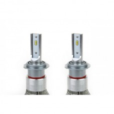 H7 12-24V RS+ - Slim Series 50W - Luxeon ZES 6X4W-6.000K-3.500LM (Με Ψύκτρα Λεπίδες Φτερού) (2 τεμ.)