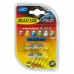 Λαμπάκια LED Πλαφονιέρας C5W/C10W 12V SV8,5-8 7x31MM 3LED 7 Χρωμάτων (2 τεμ.)