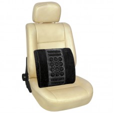 Μαξιλάρι Υποστήριξης Μέσης / Επιπλέον Υψος Με Λάστιχο 42x36cm Μαύρο