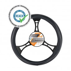 Κάλυμμα Τιμονιού CT2 Μαύρο / Γκρι Medium 37-39 cm