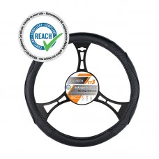 Κάλυμμα Τιμονιού CT3 Μαύρο / Μαύρο Medium 37-39 cm