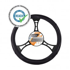 Κάλυμμα Τιμονιού CT3 Μαύρο / Γκρι Medium 37-39 cm