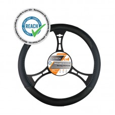 Κάλυμμα Τιμονιού CT4 Μαύρο / Μαύρο Medium 37-39 cm