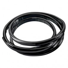 Αντικρουστικά Πόρτας Αυτοκόλλητο Μαύρο 130cm