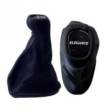 Πόμολο Ταχυτήτων Με Φούσκα Δερματίνη Για Mercedes E-Klass W211 2002-> Έκδοση Elegance