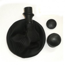 Πόμολο Ταχυτήτων Με Φούσκα Δερματίνη Για VW Transporter T5 2003-> (5+6Τάχυτο)