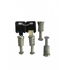 Κλειδαριές Για Μπάρες Οροφής Tiger/Avia/Delta Menabo (4 Κλειδιά) - 4 Τεμ. Κλειδαριές Για Μπάρες Οροφής Tiger/Avia/Delta Menabo (4 Κλειδιά) - 4 Τεμ.