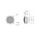 Ηχεία Αυτοκινήτου Blam 8.7 cm / 3.43" Ομοαξονικά Max 100W