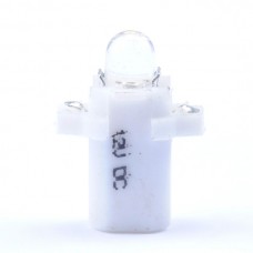 BAX 12V B8,3D 0,2W LED 1XFLUX 5mm Λευκό (1 τεμ.)