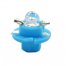 BAX 12V B8,4D 0,2W LED 1XFLUX 5mm Μπλέ (1 τεμ.)