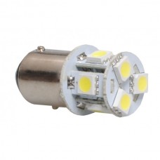 P21/5W 12V BAY15D LED 8XSMD5050 1,92W Premium Λευκό (Διπολικό) (1 τεμ.)