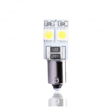 T4W 12V 0,96W BA9S (Μinion) LED 4XSMD5050 Can-Bus Λευκό (1 τεμ.)
