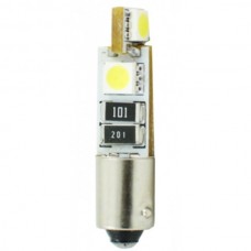 T4W 12V 0,64W BA9S (Μinion) LED 4XSMD5050 Can-Bus Λευκό (1 τεμ.)