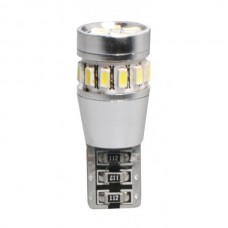 T10 W5W 12V W2,1X9,5D LED 18XSMD3104 Λευκό (Καρφωτό Can-Bus) (1 τεμ.)