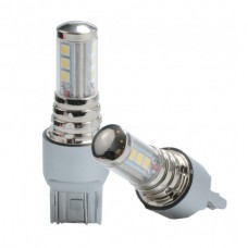 T20 12V PGJ19-2 LED 9X3030CHIP 6W LG Premium Λευκό (Διπλής Πολικότητας-Καρφωτό) (1 τεμ.)