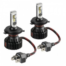H4 12-24V 6.500K 8.000LM 60W P43T Halo LED Series 6 Standard 16LED ZES LED KIT (2 τεμ.)