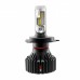H4 12-24V 6.500K 8.000LM 60W P43T Halo LED Series 6 Standard 16LED ZES LED KIT (2 τεμ.)