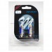 Λαμπάκια LED Πλαφονιέρας C5W/C10W 12V 0,37W SV8,5 36mm LED 6XFLUX 3mm Μπλέ (2 τεμ.)