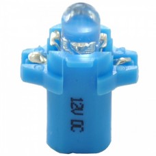 BAX 12V B8,3D 0,2W LED 1XFLUX 5mm Μπλέ (1 τεμ.)