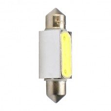 Λαμπάκια LED Πλαφονιέρας C5W 12V 1,5W SV8,5 36mm LED 1XHP Premium Blister Λευκό (2 τεμ.)