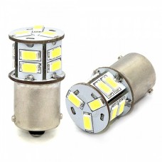 P21W 12V BA15S LED 13XSMD5630 Λευκό (Μονοπολικό) (2 τεμ.)