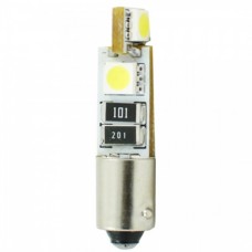 T4W 12V 0,64W BA9S (Μinion) LED 4XSMD5050 Can-Bus Λευκό (2 τεμ.)