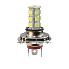 H4 12V P43T LED 18XSMD5050 4,32W Premium Λευκό (1 τεμ.)