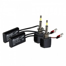 H1 12V 2X26W 6500K 5200LM 12 LED KIT Series F3 Samsung Με Ψύκτρα και Υγρό Κλειστού Κυκλώματος (2 τεμ.)