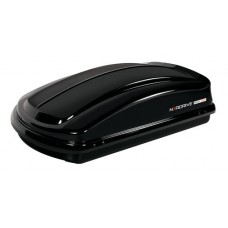 Μπαγκαζιέρα Οροφής Nordrive D-Box 330 lt - Μαύρη Γυαλιστερή 135x78x37cm