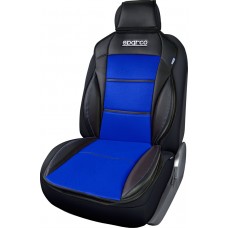 Πλατοκάθισματα Μαύρο- Μπλε Δερματίνη 1τμχ.