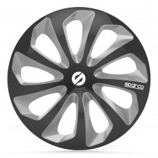 Τάσια Sicilia Μαύρο / Ασημί 14'' Sparco