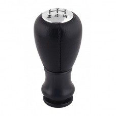 Πόμολο Universal Peugeot Δέρμα-Χρώμιο