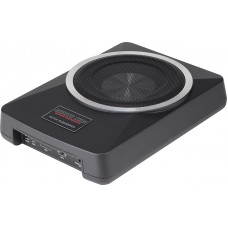 Subwoofer Box Αυτοκινήτου Ground Zero 20 cm / 8". Με Ενσωματωμένο Ενισχυτή RMS 120W