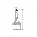 Λάμπα Osram H27/1 12V 27W PG13