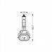 Λάμπα Osram H27/2 12V 27W PG13