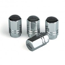 Καπάκια Βαλβίδων Exagonal (Ασημί) 4τεμ.