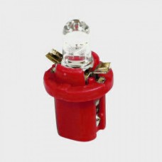 BAX 12V B8.5d LED Κόκκινο (2 τεμ.)