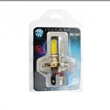 H4 12V LED 4x1,5W HP 6W Λευκό (1 τεμ.)