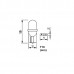 T10 W5W 12V W5W 8xSMD 3528 Λευκό (Καρφωτό Ακάλυκο) (2 τεμ.) T10 W5W 12V W5W 8xSMD 3528 Λευκό (Καρφωτό Ακάλυκο) (2 τεμ.)