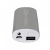 Αυτόνομος Φορτιστής Μπαταρίας {Power Bank} USB 4000mAh POWER PACK 9000 με φως LED Ασημί/Χρυσό