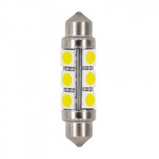 Λαμπάκια Πλαφονιέρας 24-30V SV8,5-8 10x41mm 216lm HYPER-LED (Διπλής Πολικότητας) Λευκό