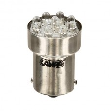 R5W/R10W 12V 11LED Κόκκινο (Μονοπολικό) (1 τεμ.)
