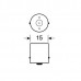 P21W 12V BA15s MEGA-LED5 Λευκό (Μονοπολικό) (1 τεμ.)