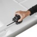 Μπαγκαζιέρα Οροφής Whispbar WB751 Compact 400 lt Διπλό Άνοιγμα - Μαύρη Γυαλιστερή 180x89x43cm
