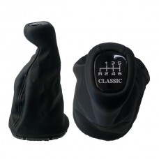 Πόμολο Ταχυτήτων Με Φούσκα Δερματίνη Για Mercedes C-Klass W203 2000-> Έκδοση Classic