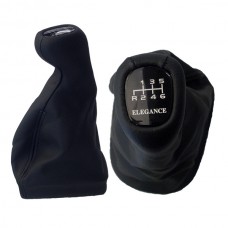 Πόμολο Ταχυτήτων Με Φούσκα Δερματίνη Για Mercedes C-Klass W203 2000-> Έκδοση Elegance