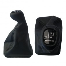 Πόμολο Ταχυτήτων Με Φούσκα Δερματίνη Για Mercedes E-Klass W210 1995-> Έκδοση AMG