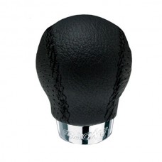 Πόμολο Ταχυτήτων SET Μαύρο Δερμάτινο