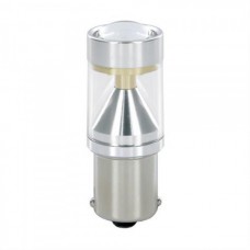 PY21W 10-30V BAU15s 540lm MEGA-LED 54 CREE-LED  Διάθλασης Πορτοκαλί (Μονοπολικό Φλας) (1τεμ.)